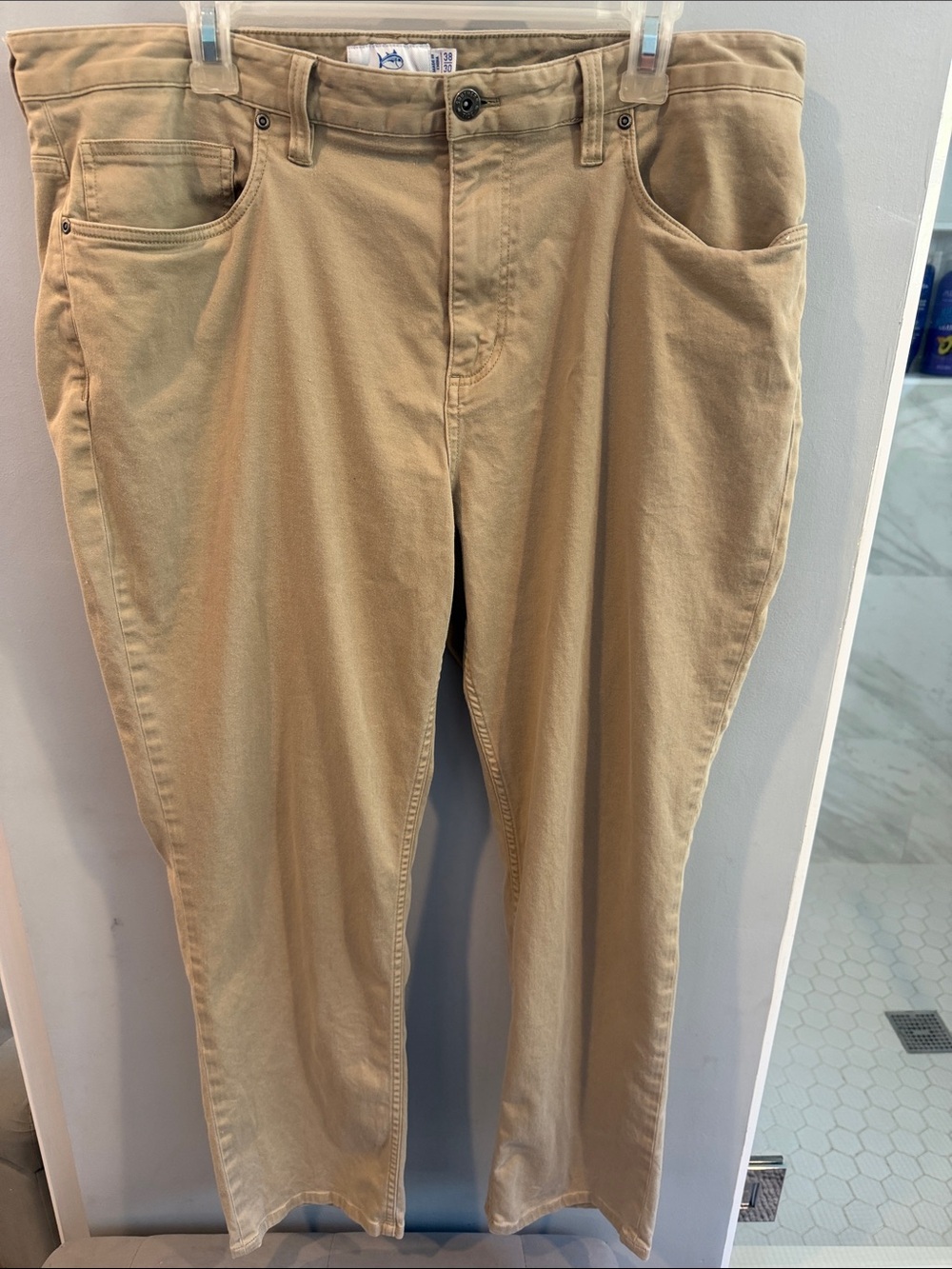 Southern Tide Men's Chino Pants in Tan Sullivan Style